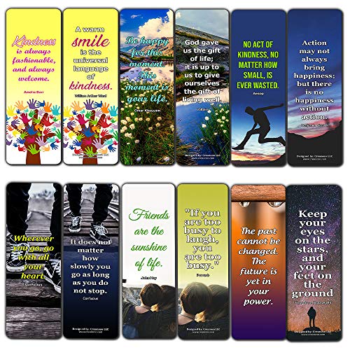 Brilliant Quotes To Inspire You to Live Your Best Life Bookmarks (60-Pack)