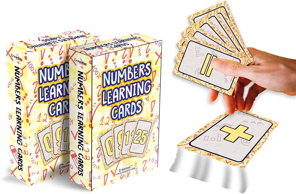 Numbers Learning Cards (2-Deck X 54 Cards)