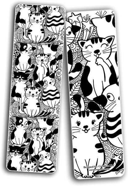 Creanoso Doodle Bookmarks (5-Sets X 6 Cards) - Corporate Party Favors & Giveaway Gift Pack