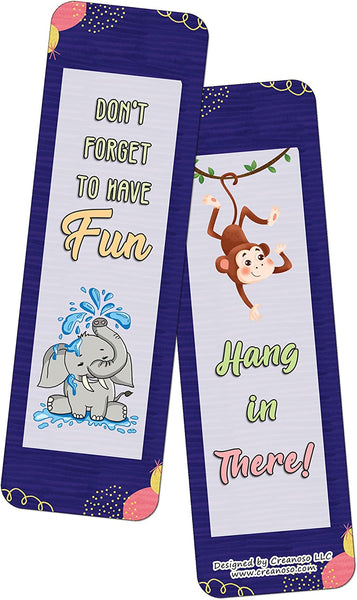 Funny Animal Behaviors Bookmarks (2-Sets X 6 Cards)