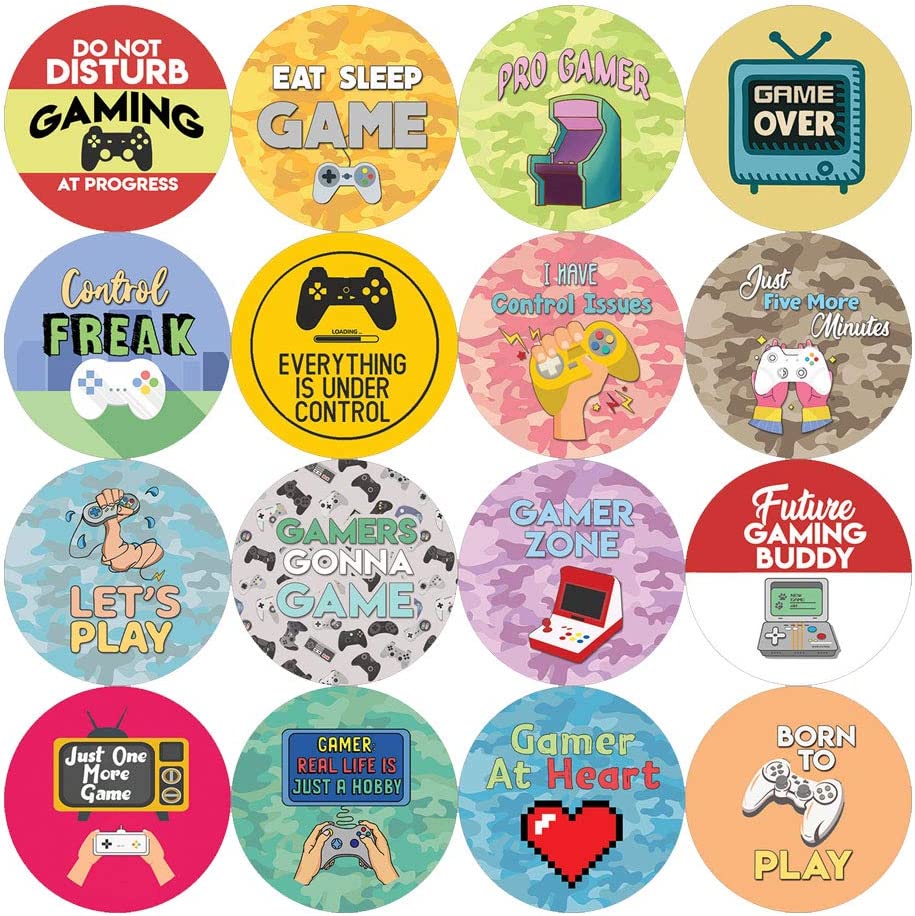 Awesome Gaming Stickers (5-Sheet)
