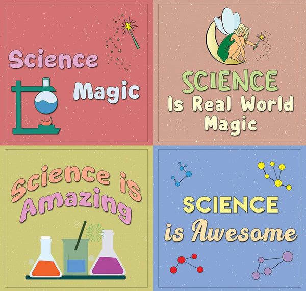 Science is Magic Stickers (5 Sets X 12 Designs)