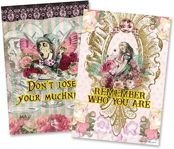 Alice in Wonderland Decor Posters (24 - Pack)