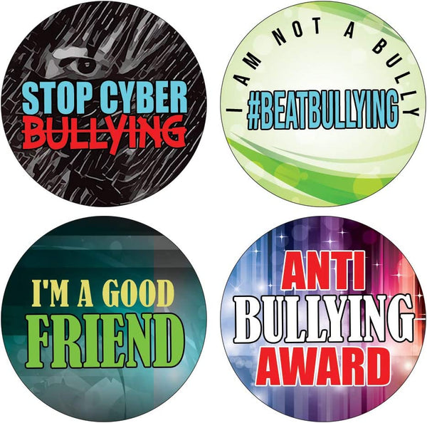 Creanoso Anti Bullying Stickers for Kids (10-Sheet) â€“ Inspiring Inspirational Motivational Sayings Sticker Cards â€“ Cool and Unique School Giveaways â€“ Premium Gifts for Boys Girls Teens â€“ Wall Decor