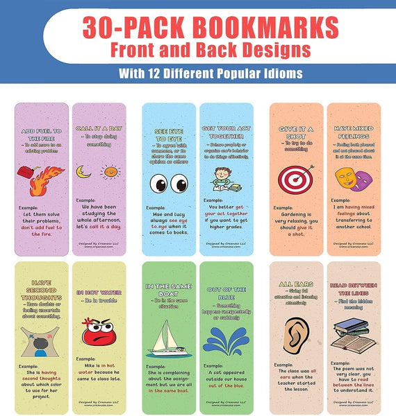 Fun Idioms for Children Series 3 - Everyday Idioms (5-Sets X 6 Cards)