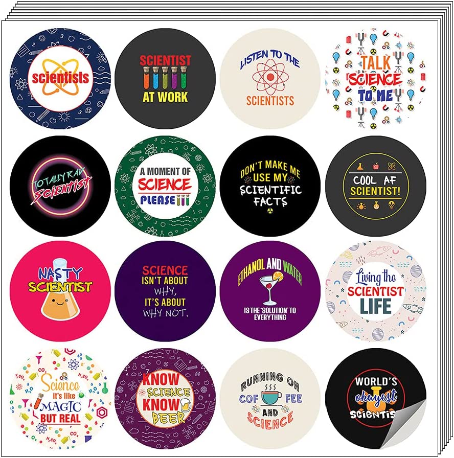 I am a Scientist Stickers (10 Sets X 16 Designs)