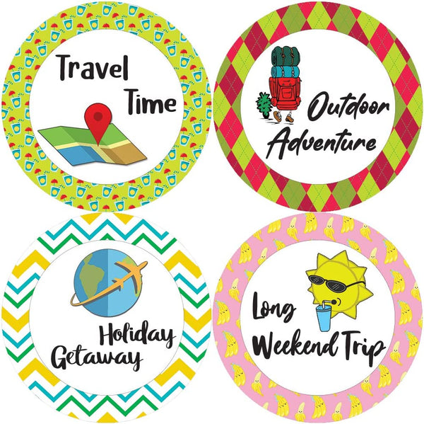 Vacation Planner Stickers (10-Sheet)