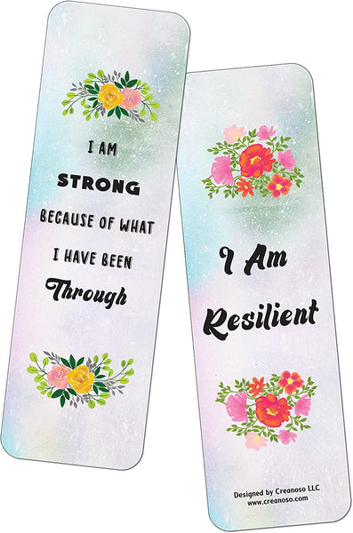 Grief Affirmations Bookmarks (2-Sets X 6 Cards)
