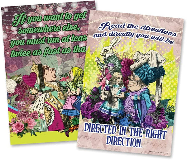 Alice in Wonderland Decor Posters (24 - Pack)