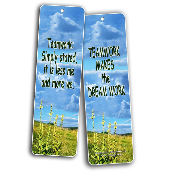 Creanoso Team Spirit Bookmarks Cards (60-Pack) - Sports Marketing Gifts Ideas - Wall Decal Decor