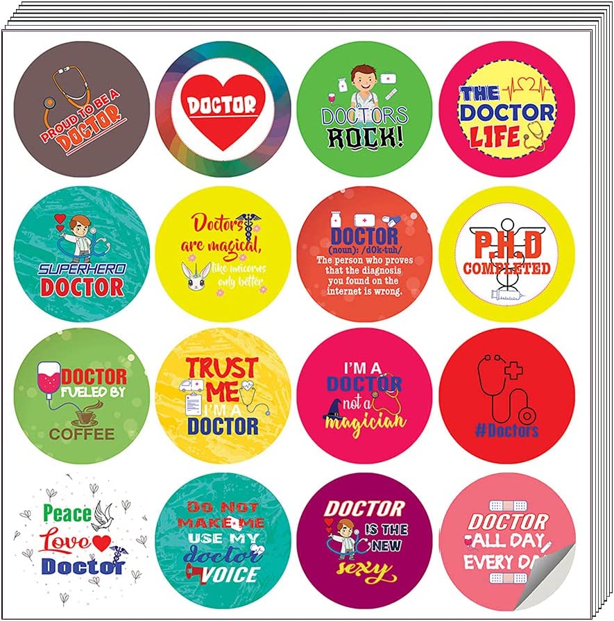 I am a Doctor Stickers (10-Sets X 16 Cards)