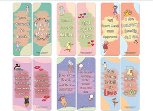 Body Positivity for Women Bookmarks Series 2 (10-Sets X 6 Cards)