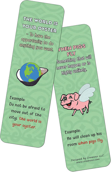 Fun Idioms for Children Series 2 - Animals (2-Sets X 6 Cards)