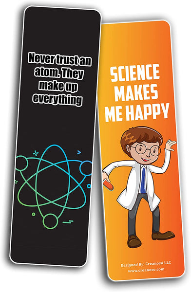 Mad Scientist bookmarks (2-Sets X 6 Cards)
