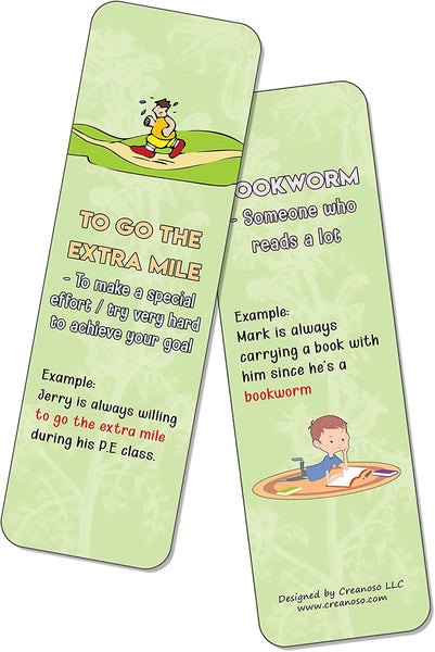 Fun Idioms for Children Series 1 - School Idioms (5-Sets X 6 Cards)