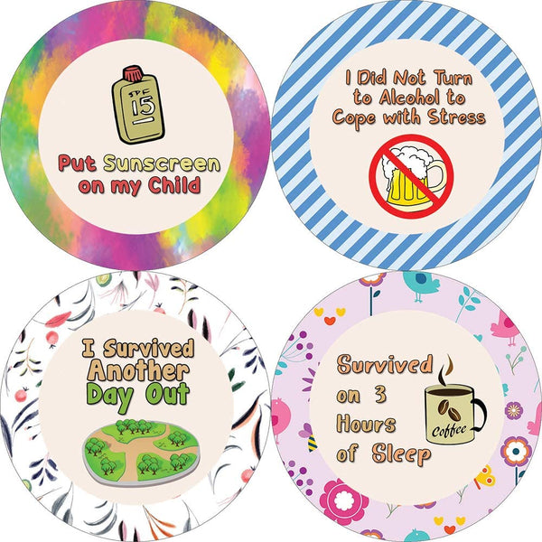 Funny Parenting Rewards Stickers (10-Sheet)