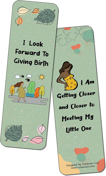 Affirmation Bookmarks for Pregnant Mothers (10-Sets X 6 Cards)