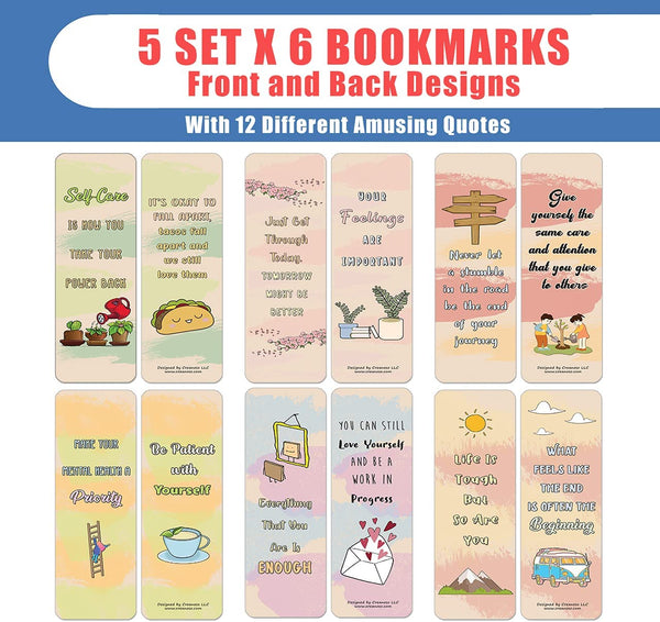 Inspiring Mental Health Reminders Series 2 (5-Sets X 6 Cards)