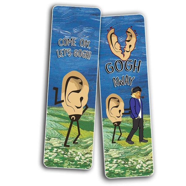 Creanoso Obsessed with Van Gogh Bookmarks Series 2 - Classical Art Impressions Page Clippers