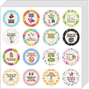Funny Parenting Rewards Stickers (10-Sheet)