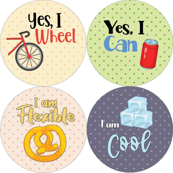 Inspiring Puns Stickers (5-Sheet)