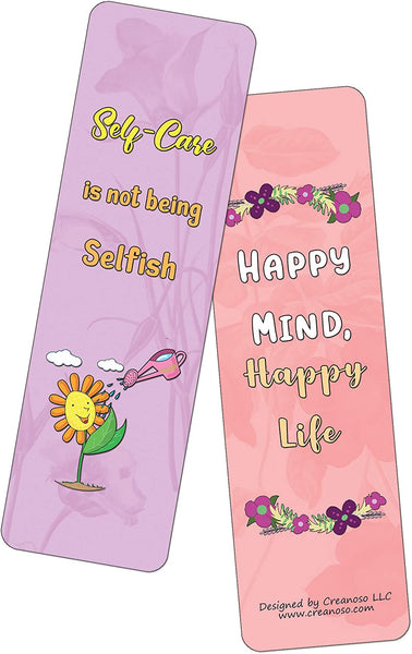 Floral Motivating Bookmarks Series 2 (60-Pack)