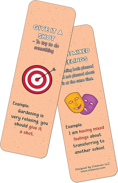 Fun Idioms for Children Series 3 - Everyday Idioms (2-Sets X 6 Cards)