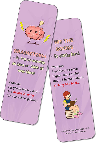 Fun Idioms for Children Series 1 - School Idioms (10-Sets X 6 Cards)