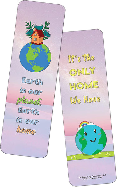 Earth is our Home Bookmarks (2-Sets X 6 Cards)