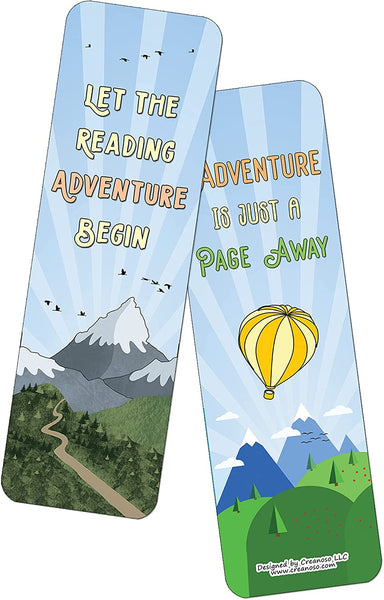Book Adventure Bookmarks (10-sets X 6 Cards)