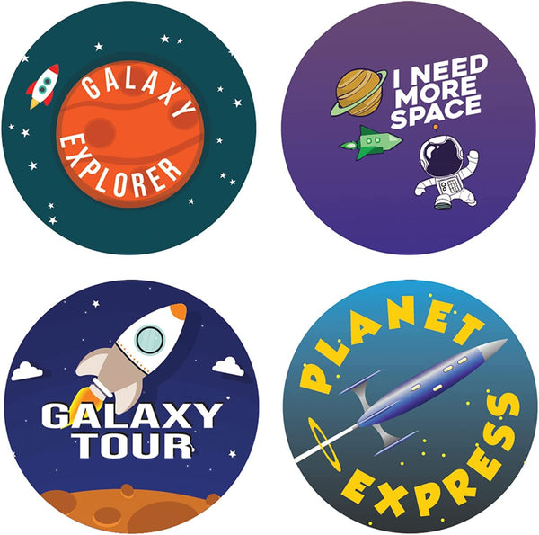 Creanoso Aerospace Stickers (10 Sets X 16 Designs) â€“ Sticker Card for Kids â€“ Awesome Stocking Stuffers Gifts for Boys & Girls â€“ Classroom Home Rewards Enticements