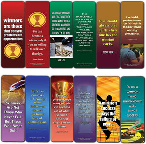 Winner Quotes Bookmarks (30-Pack)