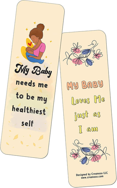 Mother Affirmations Bookmarks (60-Pack) â€“ Daily Inspirational Card Set â€“ Interesting Book Page Clippers â€“ Great Gifts for Mothers