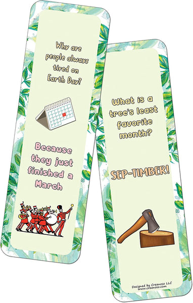 Funny Earth Jokes Bookmarks (10-Sets X 6 Cards)