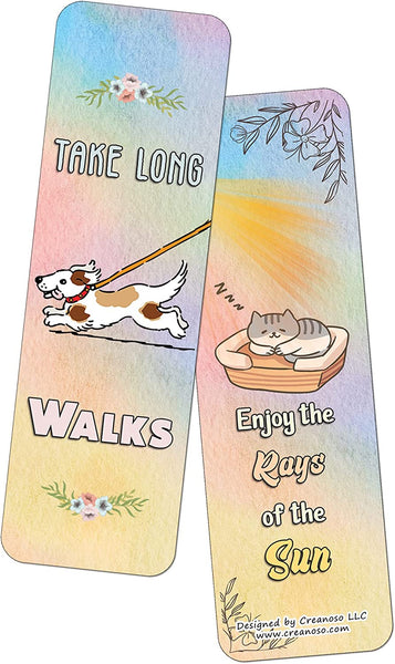 Funny Animal Behaviors Bookmarks (2-Sets X 6 Cards)