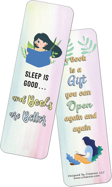 Feminine Bookmarks (2-Sets X 6 Cards)
