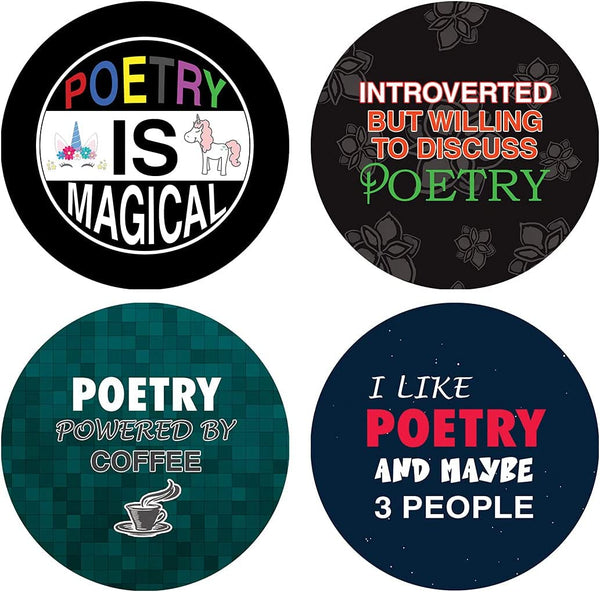 I am a Poet Stickers (10 Sets X 16 Designs)