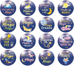 Awesome Magical Stickers (10 Sets X 16 Designs)