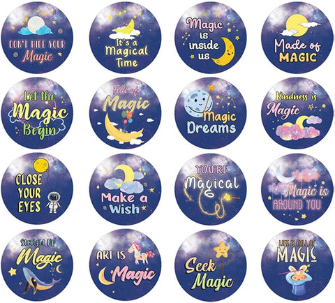 Awesome Magical Stickers (10 Sets X 16 Designs)