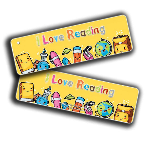 Creanoso Reading Bookmarks Cards (60-Pack)- Excellent Reading Rewards Incentives for Young Readers