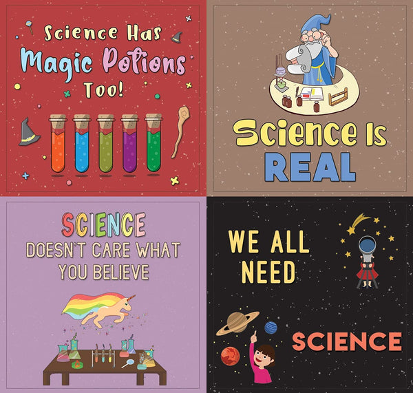 Science is Magic Stickers (5 Sets X 12 Designs)