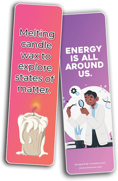 Mad Scientist bookmarks (2-Sets X 6 Cards)