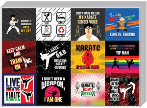 Taekwondo Stickers (20-Sheet)-Premium Quality Design Perfect Gift s - Stocking Stuffers Gift Ideas for Boys and Girls