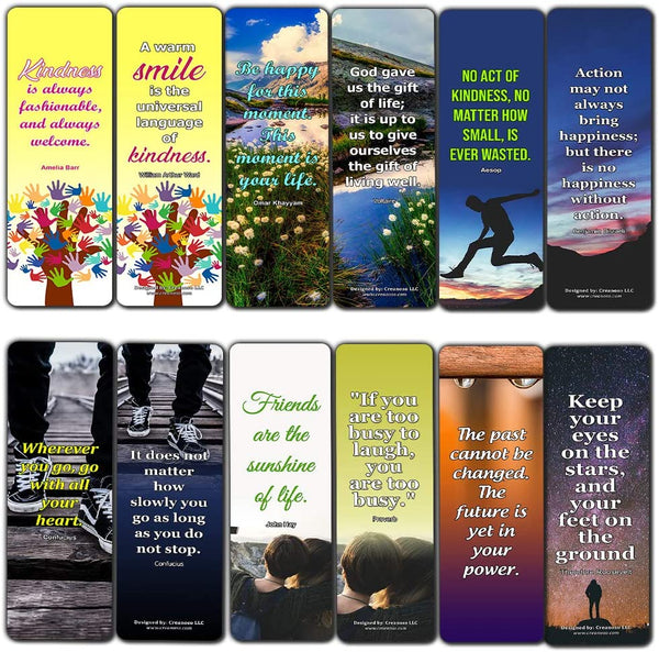 Brilliant Quotes To Inspire You to Live Your Best Life Bookmarks (60-Pack)