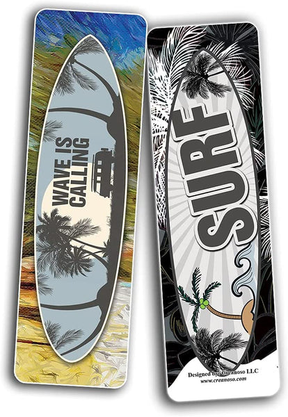 Surfing Board Bookmarks (2-Sets X 6 Cards)