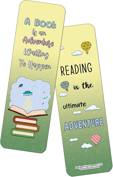 Book Adventure Bookmarks (10-sets X 6 Cards)