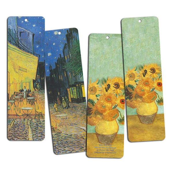 Creanoso Van Gogh Bookmarks (36-Pack) ÃƒÂ¢Ã¢â€šÂ¬Ã¢â‚¬Å“ Cool Book Classical Painting Art Print Decal