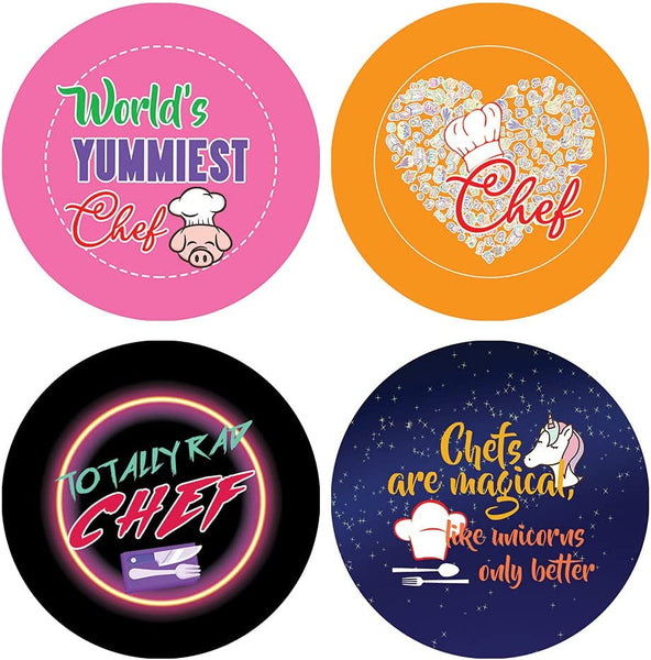 I am a Chef Stickers (10 Sets X 16 Designs)