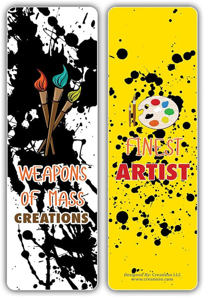 I am an Artist Bookmarks (5-Sets X 6 Cards)