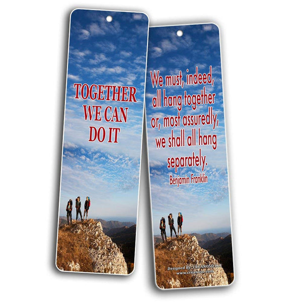 Creanoso Team Spirit Bookmarks Cards (60-Pack) - Sports Marketing Gifts Ideas - Wall Decal Decor